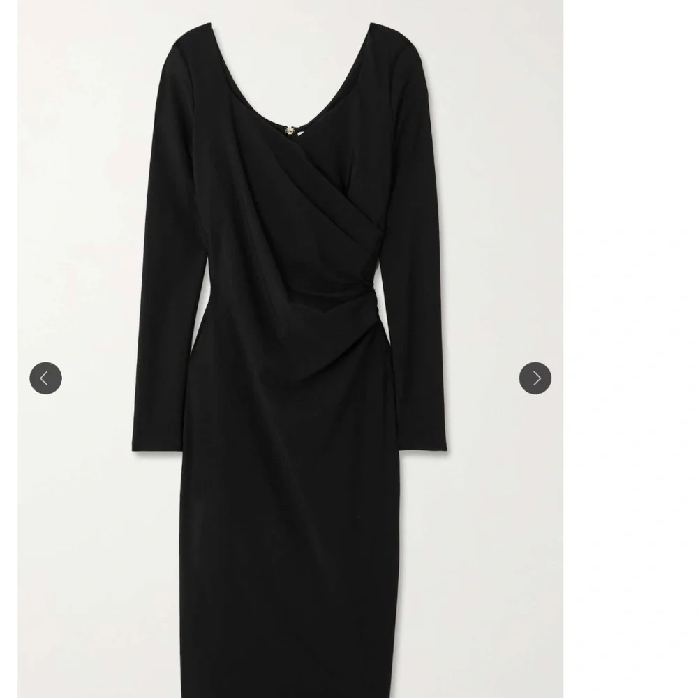 Max Mara Riber gathered stretch-jersey dress - Picture 3 of 9